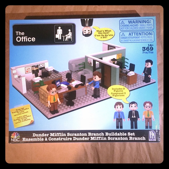 The Office Dunder Mifflin Scranton Buildable set